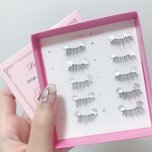 3 boxes Natural Half False Eyelashes【15 Pairs】
